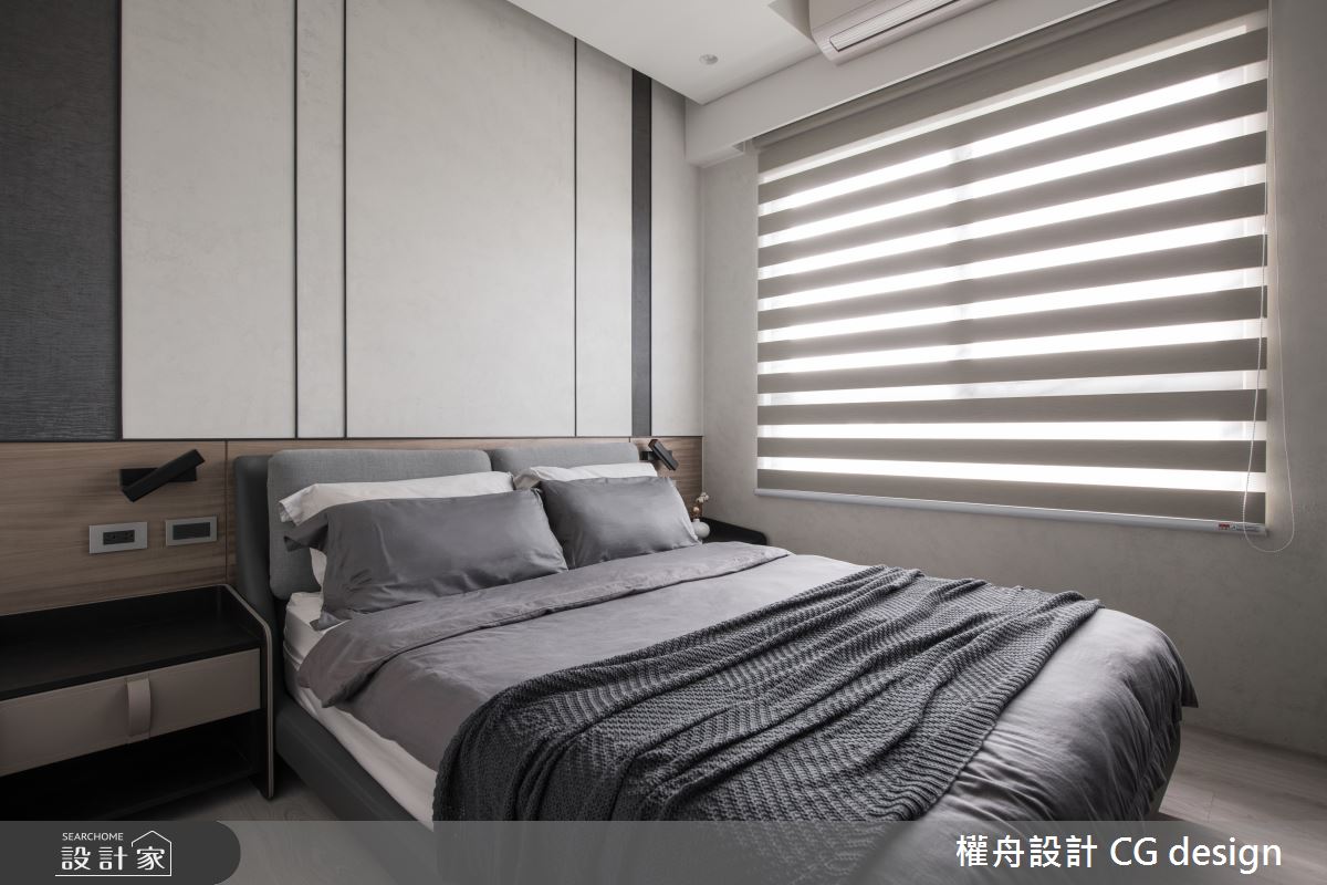 18坪新成屋(5年以下)＿混搭風臥室案例圖片＿權舟室內設計有限公司＿權舟_Endless Phantom-新北.混搭宅之29