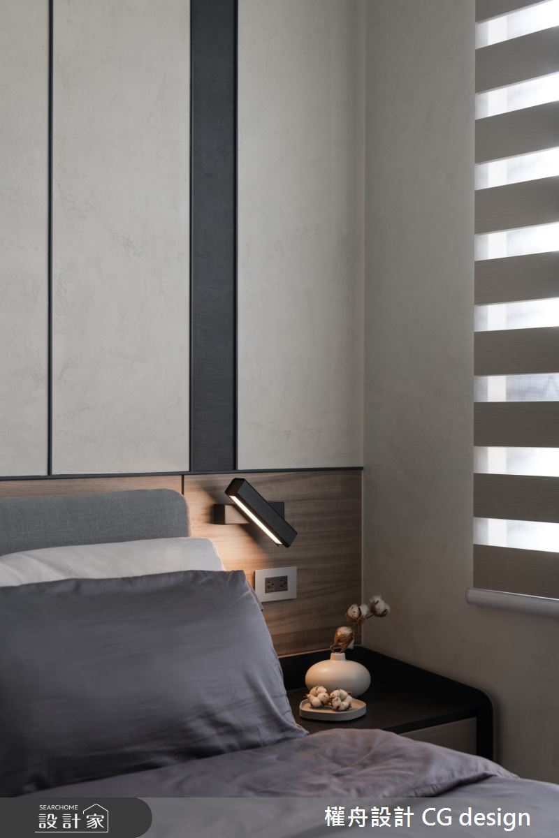 18坪新成屋(5年以下)＿混搭風臥室案例圖片＿權舟室內設計有限公司＿權舟_Endless Phantom-新北.混搭宅之30