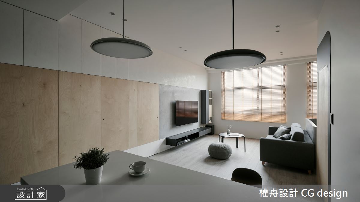 22坪中古屋(5~15年)＿混搭風客廳餐廳案例圖片＿權舟室內設計有限公司＿權舟_Immerse・in the dawn-桃園.混搭宅之10