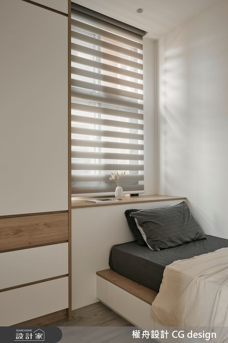 22坪中古屋(5~15年)＿混搭風臥室案例圖片＿權舟室內設計有限公司＿權舟_Immerse・in the dawn-桃園.混搭宅之22