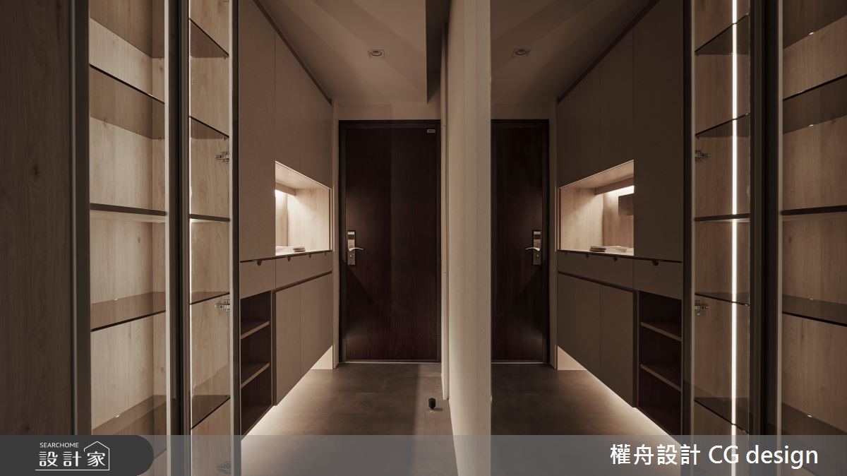 15坪新成屋(5年以下)＿混搭風玄關案例圖片＿權舟室內設計有限公司＿權舟_光曦-五股.混搭宅之826