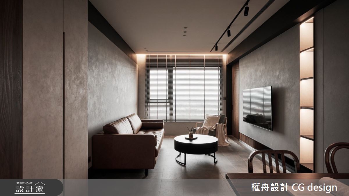 21坪新成屋(5年以下)＿混搭風客廳餐廳案例圖片＿權舟室內設計有限公司＿權舟_Cheerful Contented-新北.混搭宅之7