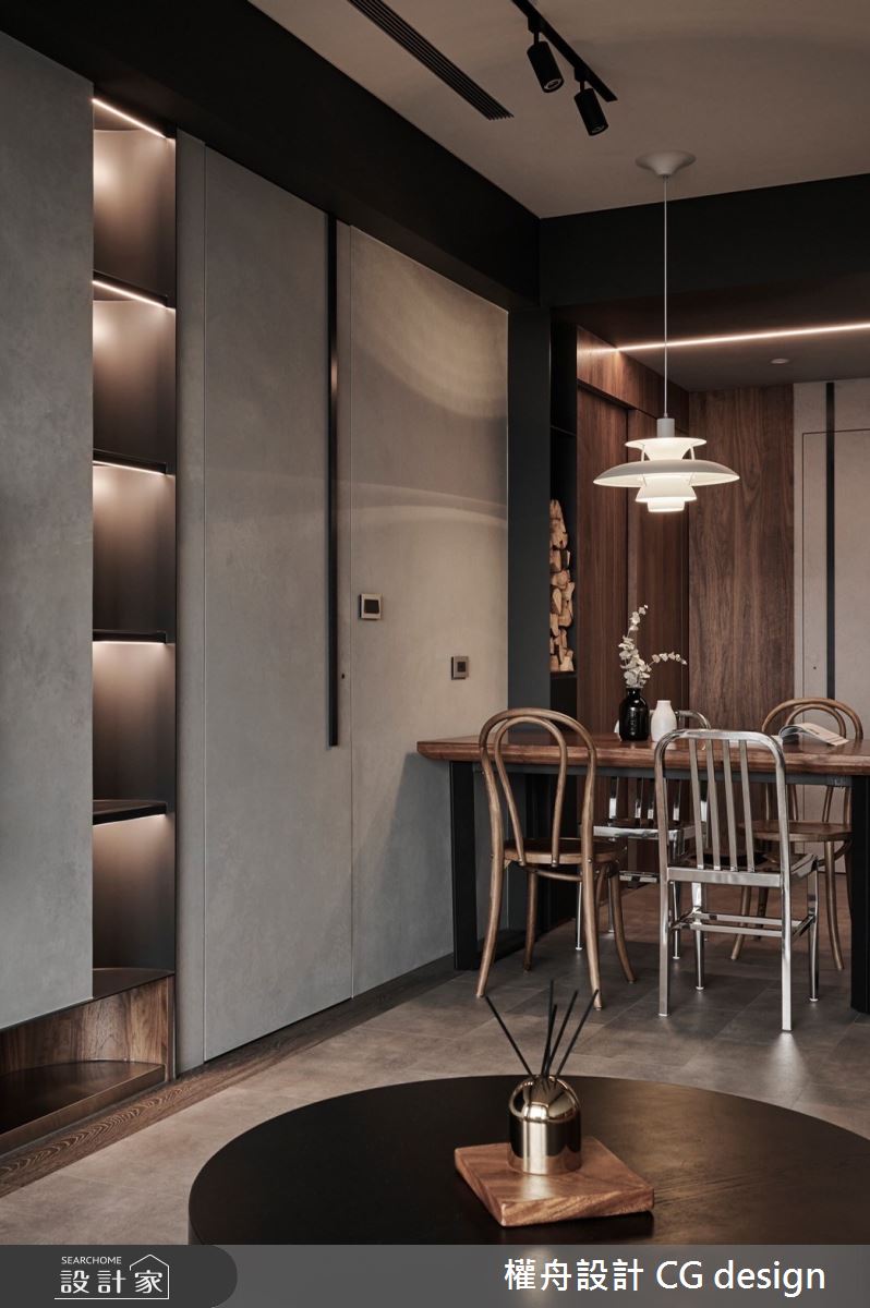 21坪新成屋(5年以下)＿混搭風客廳餐廳案例圖片＿權舟室內設計有限公司＿權舟_Cheerful Contented-新北.混搭宅之13