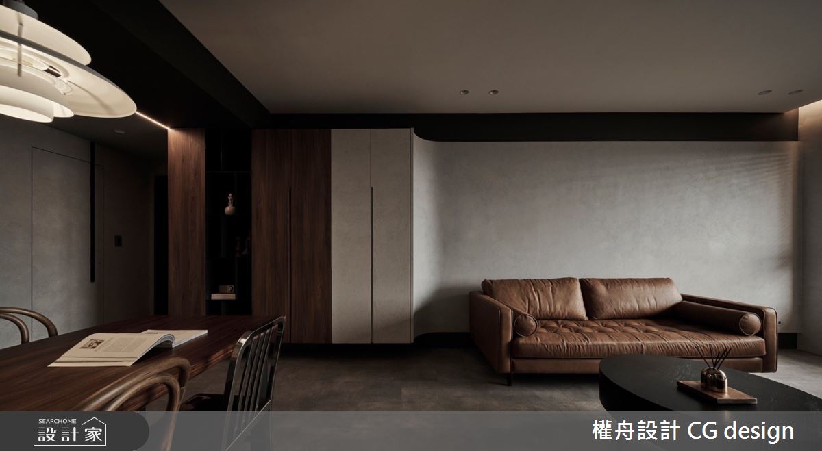 21坪新成屋(5年以下)＿混搭風客廳餐廳案例圖片＿權舟室內設計有限公司＿權舟_Cheerful Contented-新北.混搭宅之2