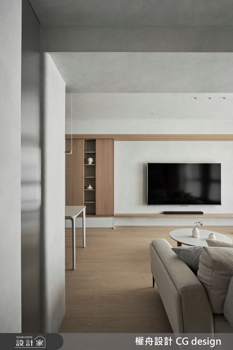23坪新成屋(5年以下)＿混搭風客廳案例圖片＿權舟室內設計有限公司＿權舟_睦染．迴-桃園.混搭風之17
