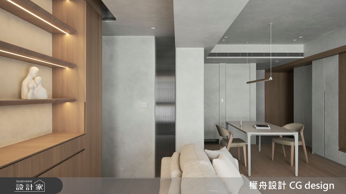 23坪新成屋(5年以下)＿混搭風客廳餐廳案例圖片＿權舟室內設計有限公司＿權舟_睦染．迴-桃園.混搭風之18