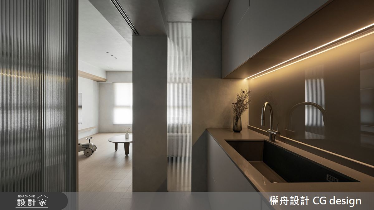 23坪新成屋(5年以下)＿混搭風廚房案例圖片＿權舟室內設計有限公司＿權舟_睦染．迴-桃園.混搭風之16