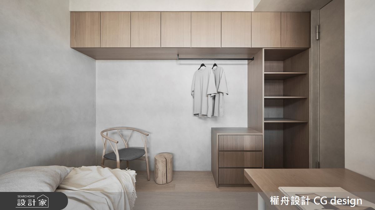 23坪新成屋(5年以下)＿混搭風臥室案例圖片＿權舟室內設計有限公司＿權舟_睦染．迴-桃園.混搭風之19