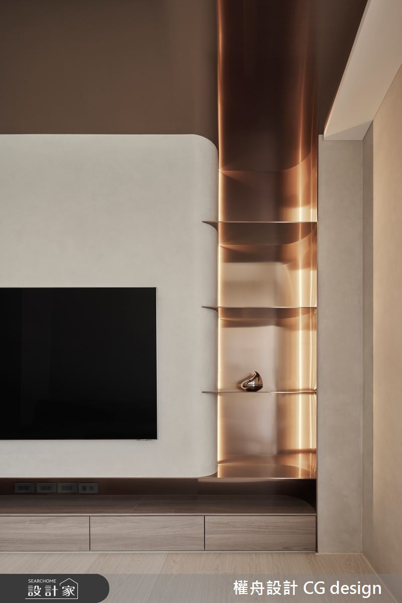 29坪新成屋(5年以下)＿混搭風客廳案例圖片＿權舟室內設計有限公司＿權舟_緲苒-新北.混搭風之3