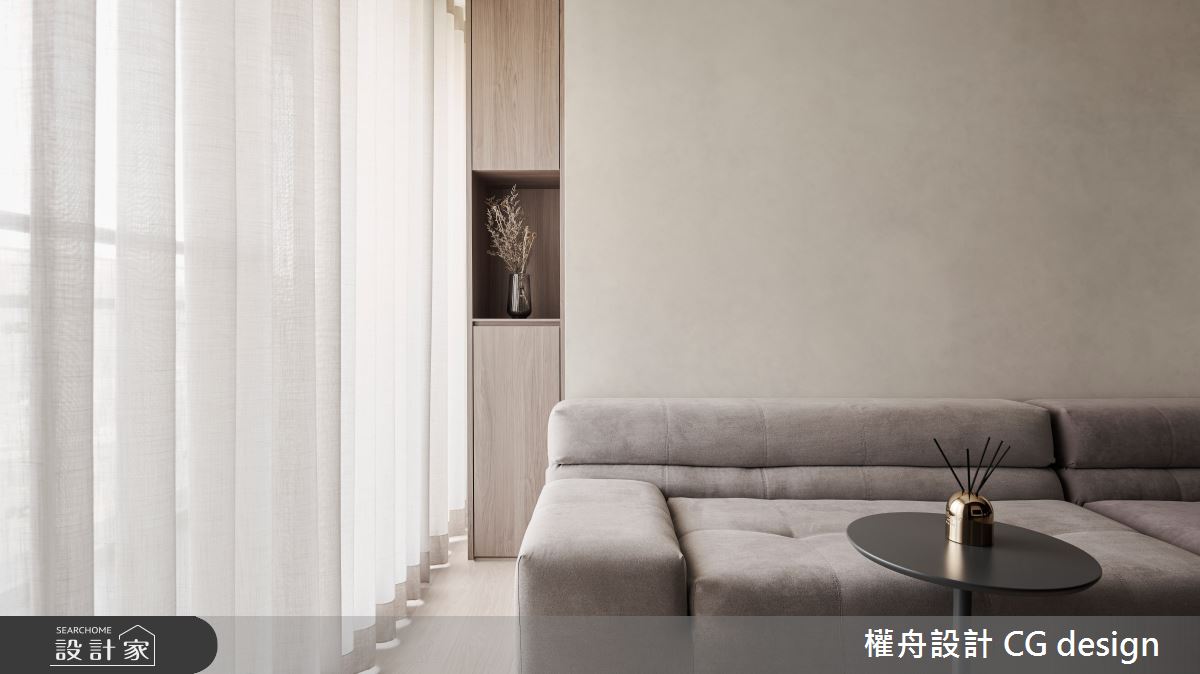 29坪新成屋(5年以下)＿混搭風客廳案例圖片＿權舟室內設計有限公司＿權舟_緲苒-新北.混搭風之7