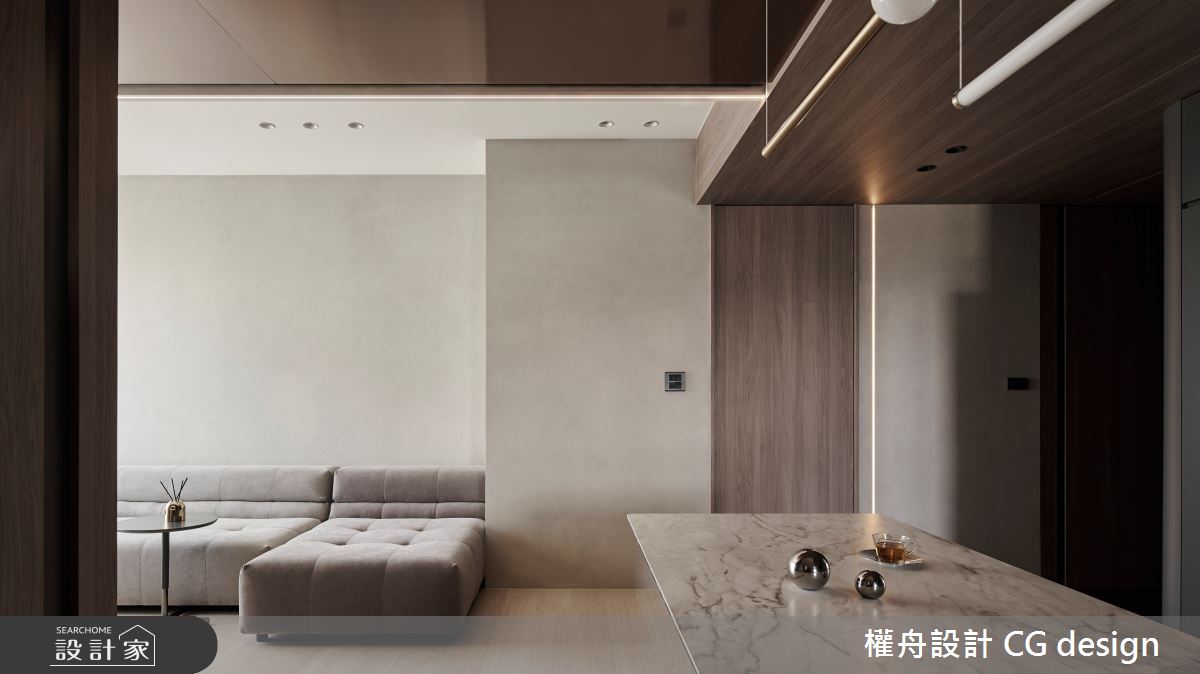 29坪新成屋(5年以下)＿混搭風客廳餐廳案例圖片＿權舟室內設計有限公司＿權舟_緲苒-新北.混搭風之8