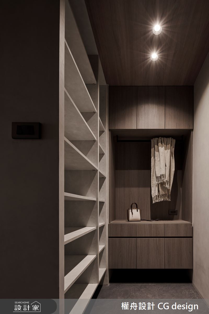 29坪新成屋(5年以下)＿混搭風更衣間案例圖片＿權舟室內設計有限公司＿權舟_緲苒-新北.混搭風之15