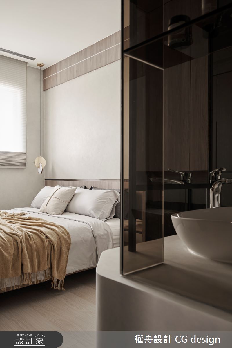 29坪新成屋(5年以下)＿混搭風臥室案例圖片＿權舟室內設計有限公司＿權舟_緲苒-新北.混搭風之19