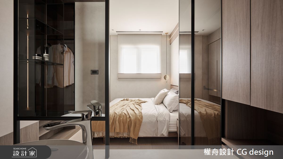 29坪新成屋(5年以下)＿混搭風臥室案例圖片＿權舟室內設計有限公司＿權舟_緲苒-新北.混搭風之18