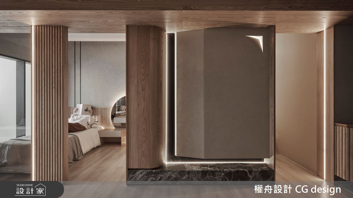 12坪新成屋(5年以下)＿混搭風客廳案例圖片＿權舟室內設計有限公司＿權舟_凝光-新北.混搭風之4