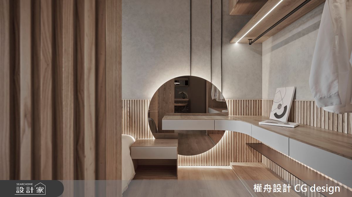 12坪新成屋(5年以下)＿混搭風臥室案例圖片＿權舟室內設計有限公司＿權舟_凝光-新北.混搭風之16