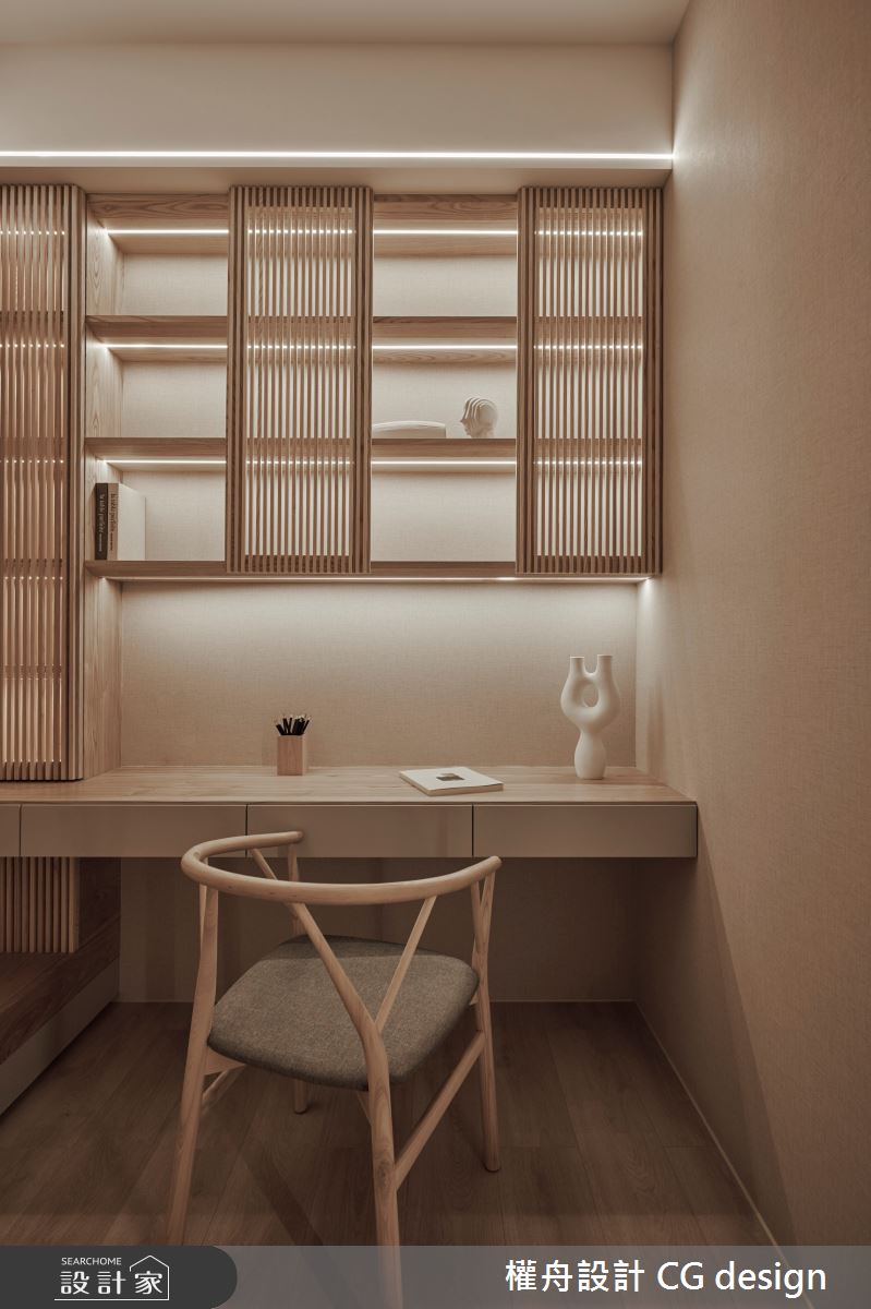 12坪新成屋(5年以下)＿混搭風書房案例圖片＿權舟室內設計有限公司＿權舟_凝光-新北.混搭風之18