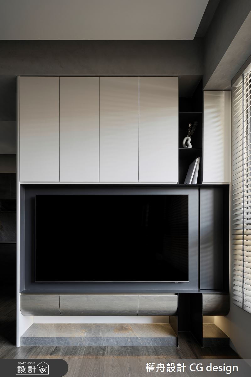 17坪新成屋(5年以下)＿混搭風客廳案例圖片＿權舟室內設計有限公司＿權舟_幽幽靜谷-桃園.混搭宅之3
