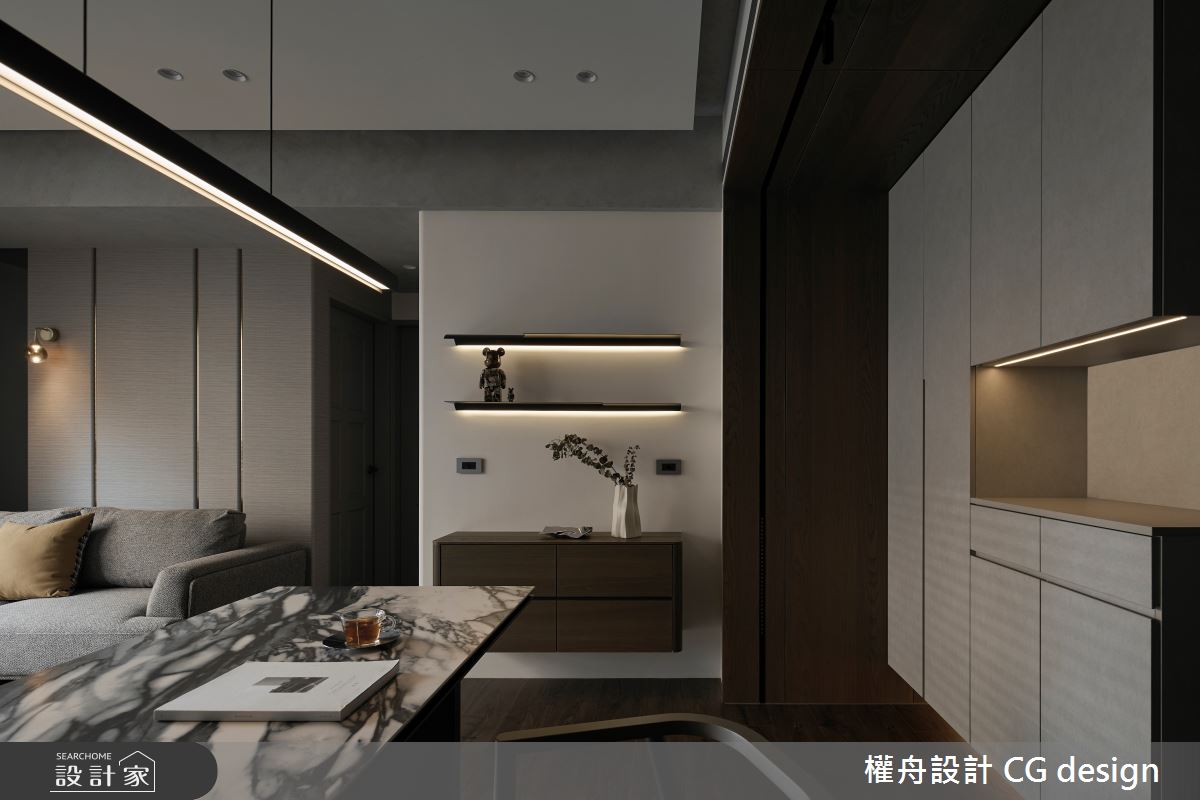 17坪新成屋(5年以下)＿混搭風餐廳案例圖片＿權舟室內設計有限公司＿權舟_幽幽靜谷-桃園.混搭宅之7