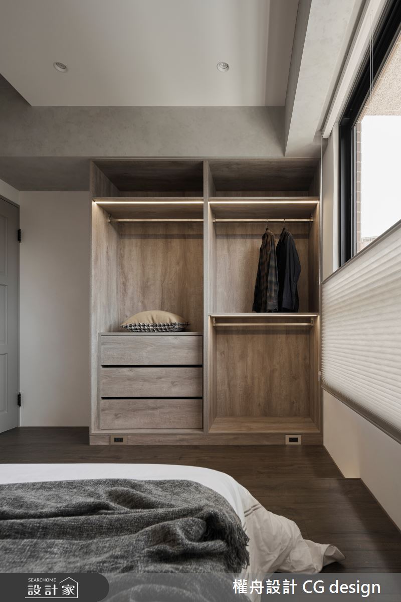 17坪新成屋(5年以下)＿混搭風臥室案例圖片＿權舟室內設計有限公司＿權舟_幽幽靜谷-桃園.混搭宅之18