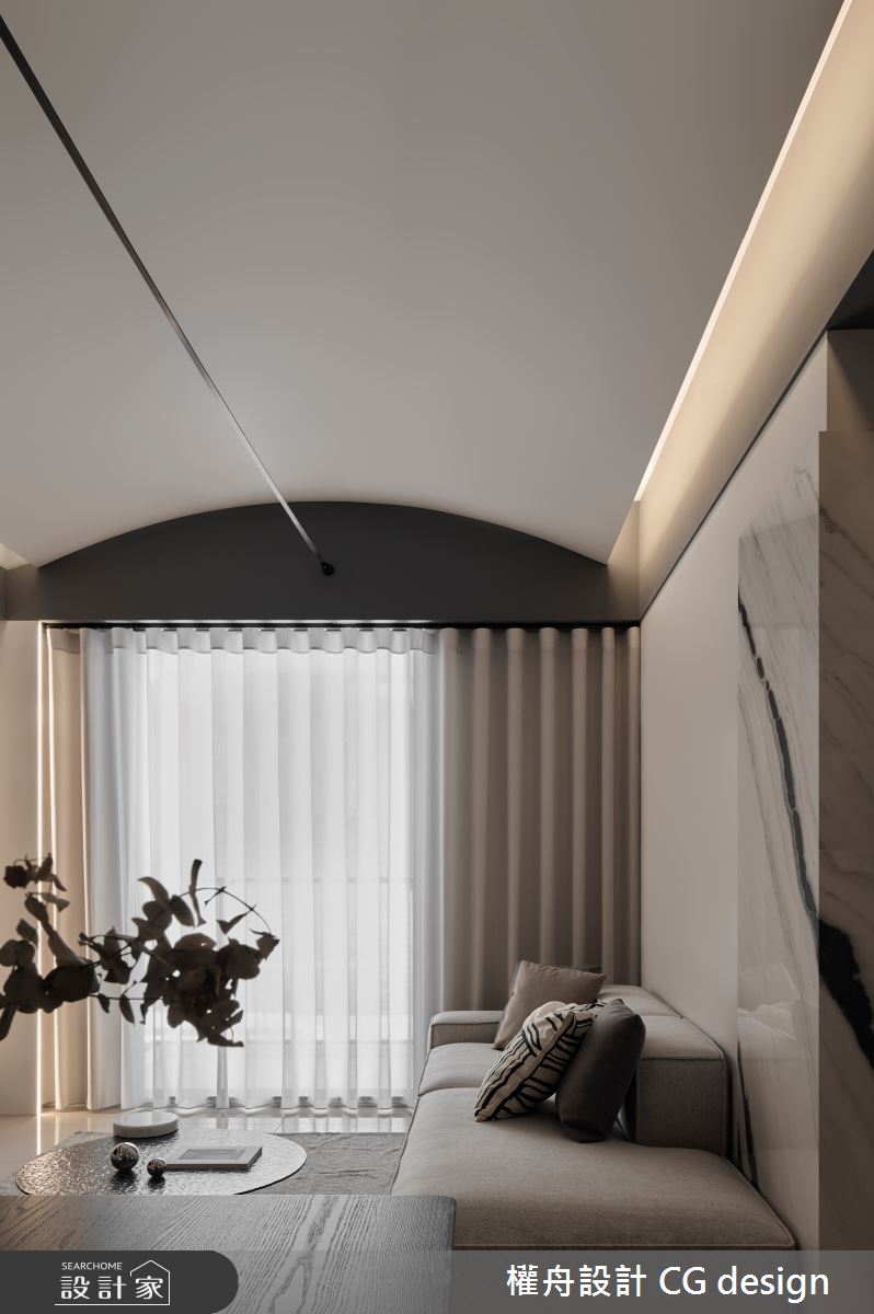 17坪預售屋＿混搭風客廳餐廳案例圖片＿權舟室內設計有限公司＿權舟_THE ONE-新北.混搭宅之7