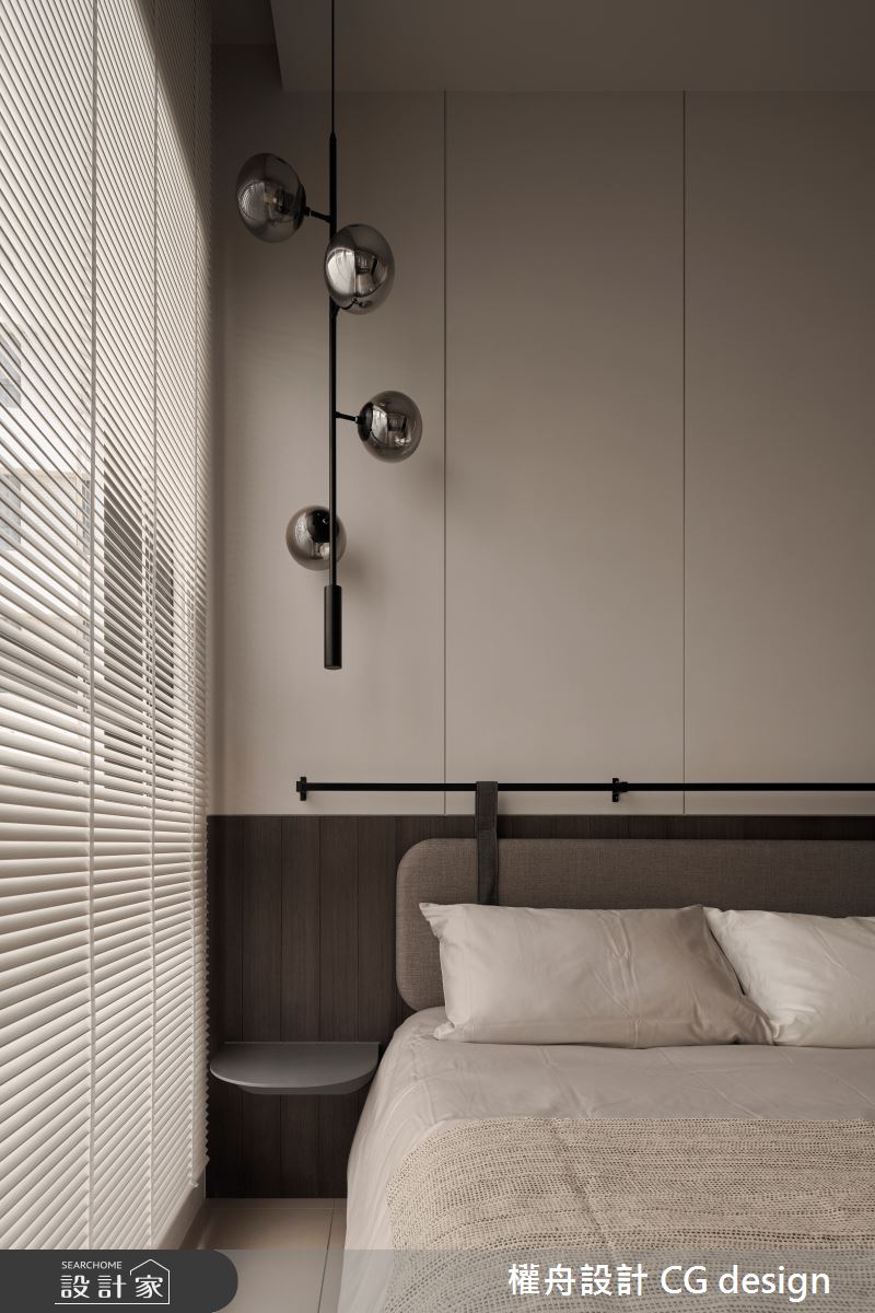 17坪預售屋＿混搭風臥室案例圖片＿權舟室內設計有限公司＿權舟_THE ONE-新北.混搭宅之14