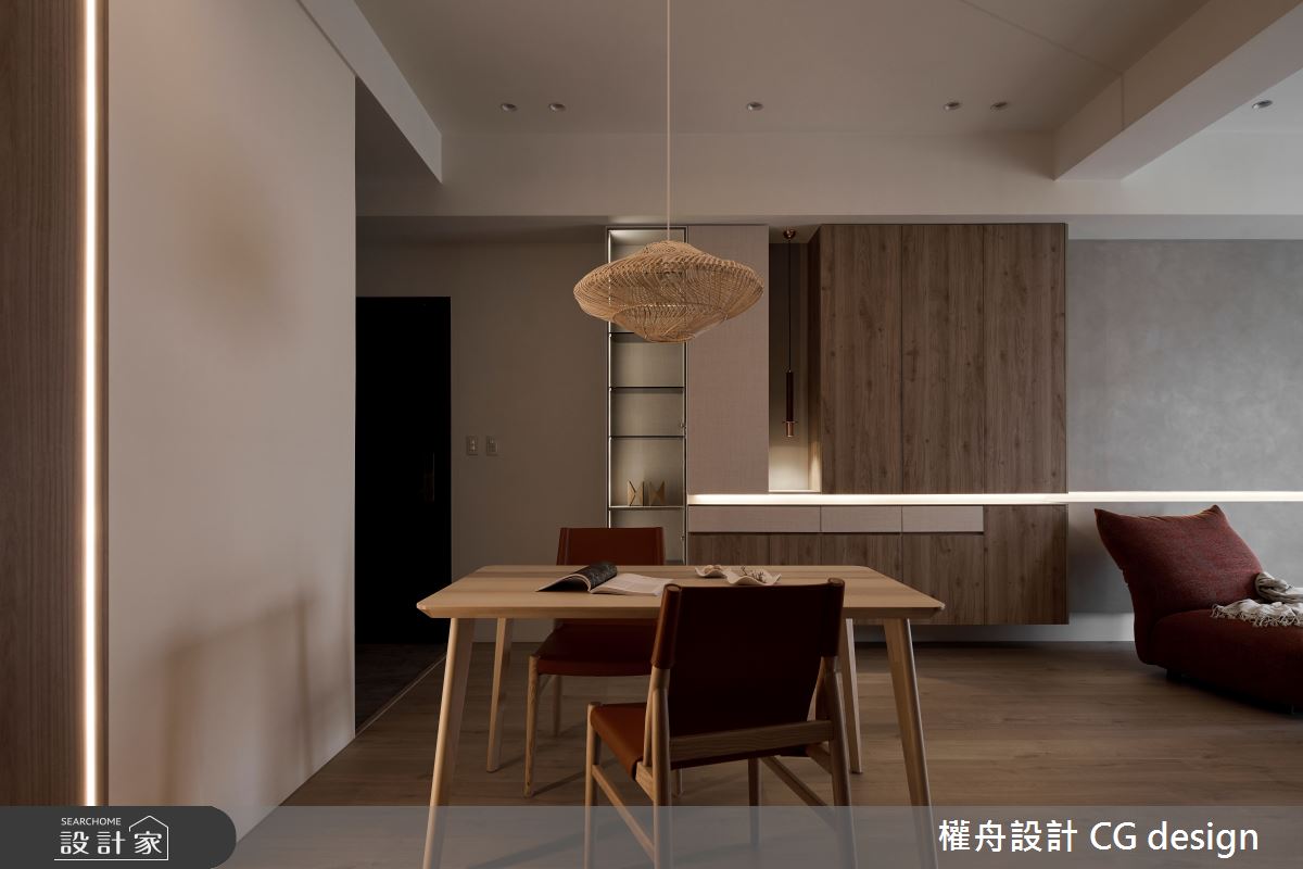 18坪新成屋(5年以下)＿混搭風餐廳案例圖片＿權舟室內設計有限公司＿權舟_冉冉秋光-桃園.混搭宅之2