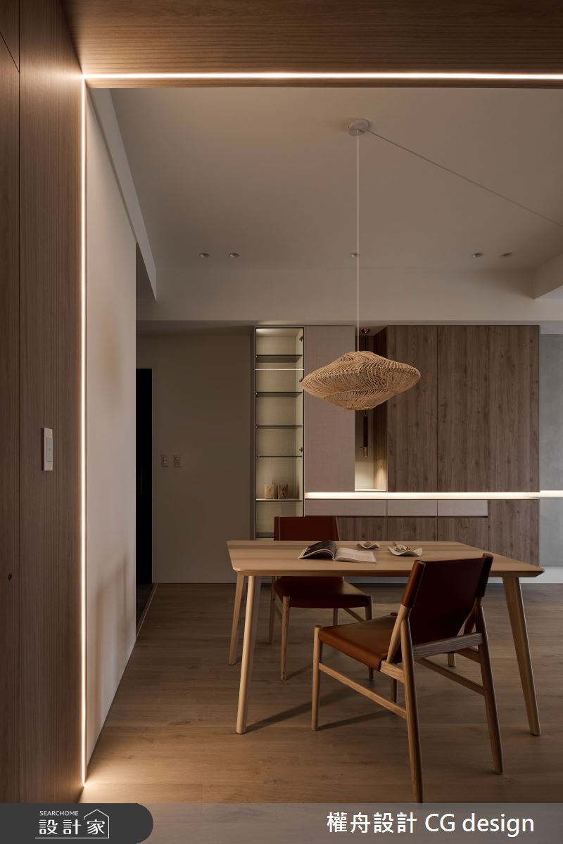 18坪新成屋(5年以下)＿混搭風餐廳案例圖片＿權舟室內設計有限公司＿權舟_冉冉秋光-桃園.混搭宅之3