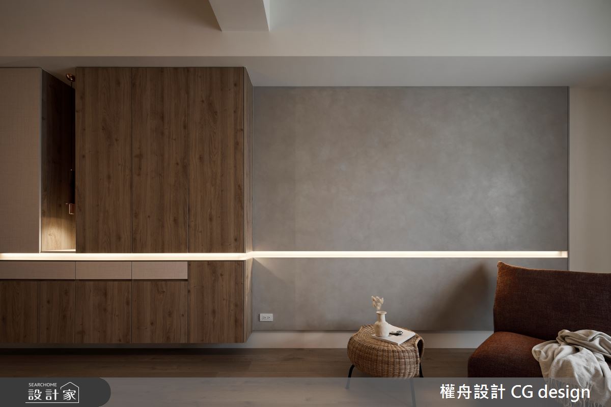 18坪新成屋(5年以下)＿混搭風客廳案例圖片＿權舟室內設計有限公司＿權舟_冉冉秋光-桃園.混搭宅之8
