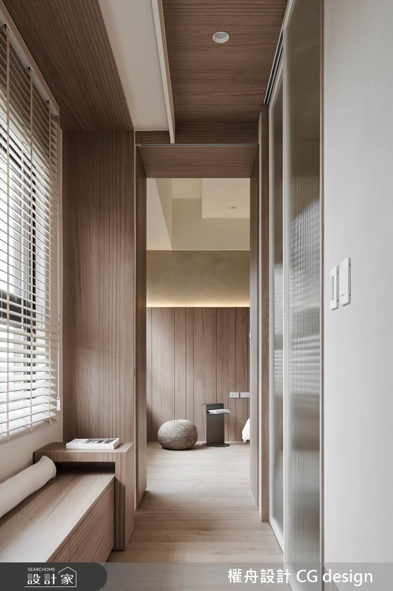 18坪新成屋(5年以下)＿混搭風走廊案例圖片＿權舟室內設計有限公司＿權舟_冉冉秋光-桃園.混搭宅之13