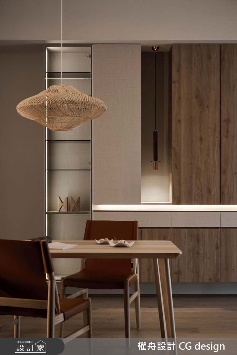 18坪新成屋(5年以下)＿混搭風餐廳案例圖片＿權舟室內設計有限公司＿權舟_冉冉秋光-桃園.混搭宅之5