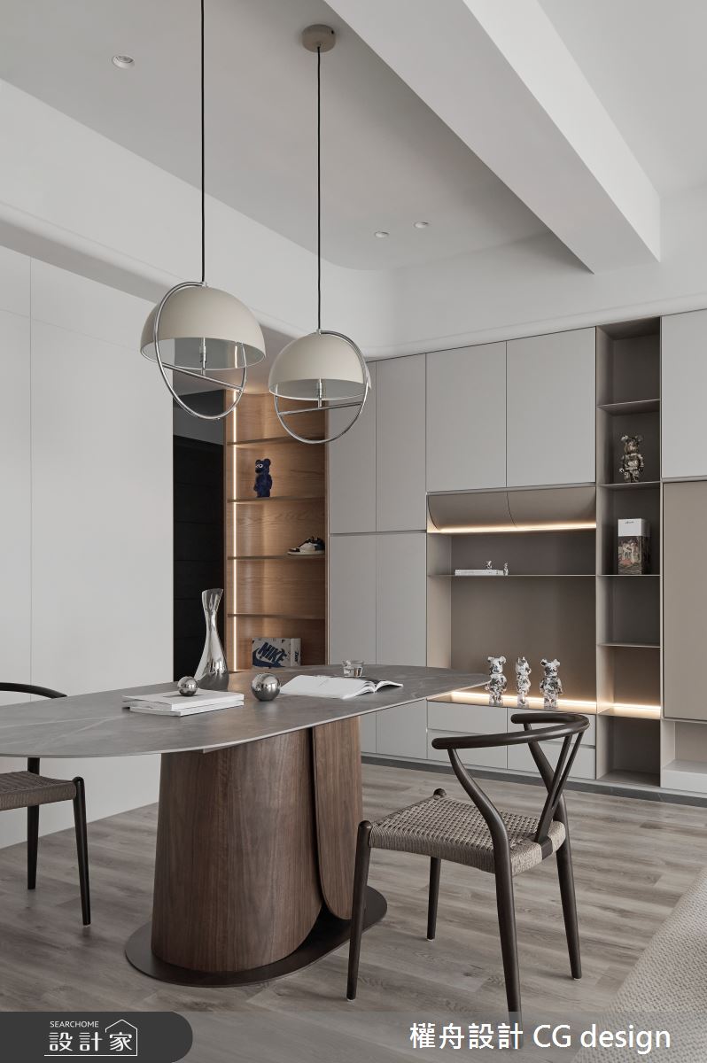 18坪新成屋(5年以下)＿混搭風餐廳案例圖片＿權舟室內設計有限公司＿權舟_頑-室所-新北.混搭宅之3