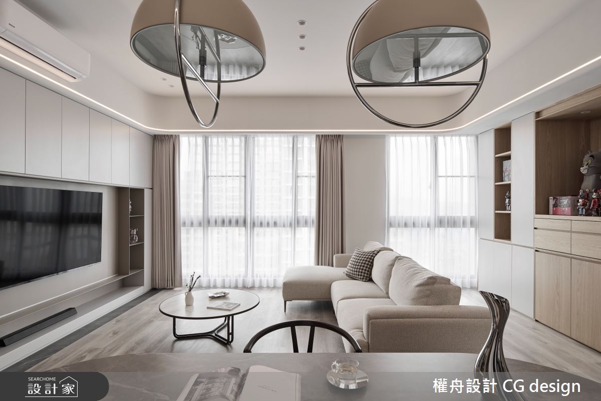 18坪新成屋(5年以下)＿混搭風客廳餐廳案例圖片＿權舟室內設計有限公司＿權舟_頑-室所-新北.混搭宅之14