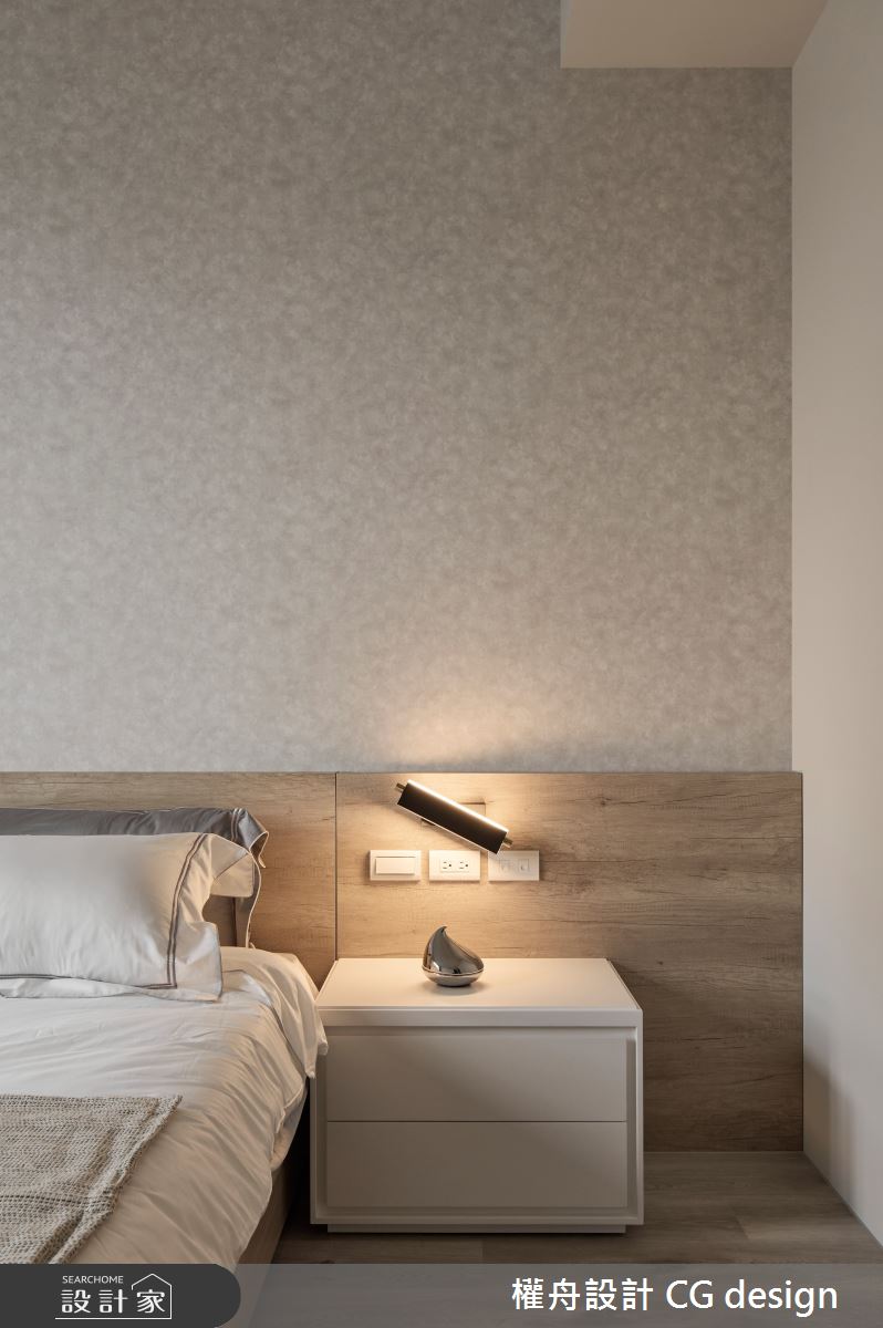 18坪新成屋(5年以下)＿混搭風臥室案例圖片＿權舟室內設計有限公司＿權舟_頑-室所-新北.混搭宅之18
