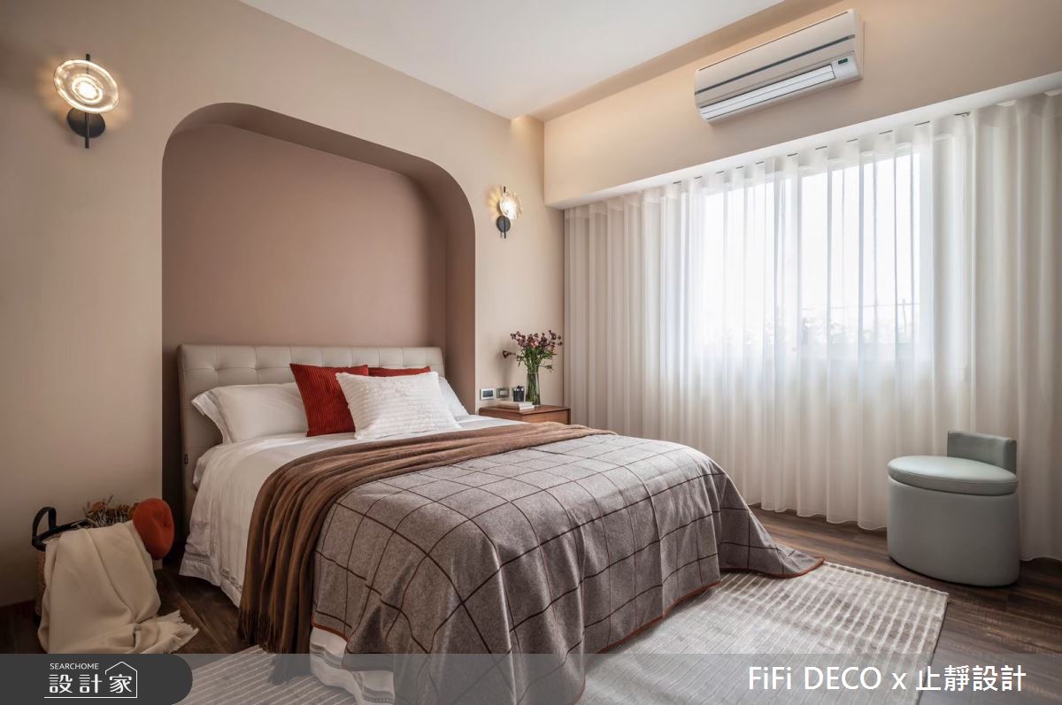 28坪＿混搭風臥室案例圖片＿純粹美學傢飾有限公司＿FiFi DECO_08之8