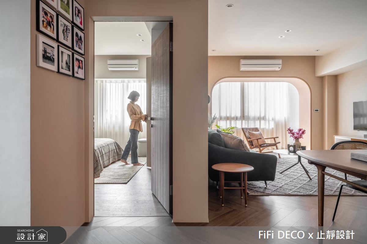 28坪＿混搭風客廳餐廳臥室案例圖片＿純粹美學傢飾有限公司＿FiFi DECO_08之5