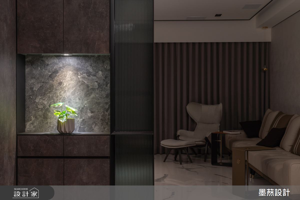 35坪新成屋(5年以下)＿現代風客廳案例圖片＿墨䔳設計/墨璞情境＿墨䔳_雙橡園1812之1