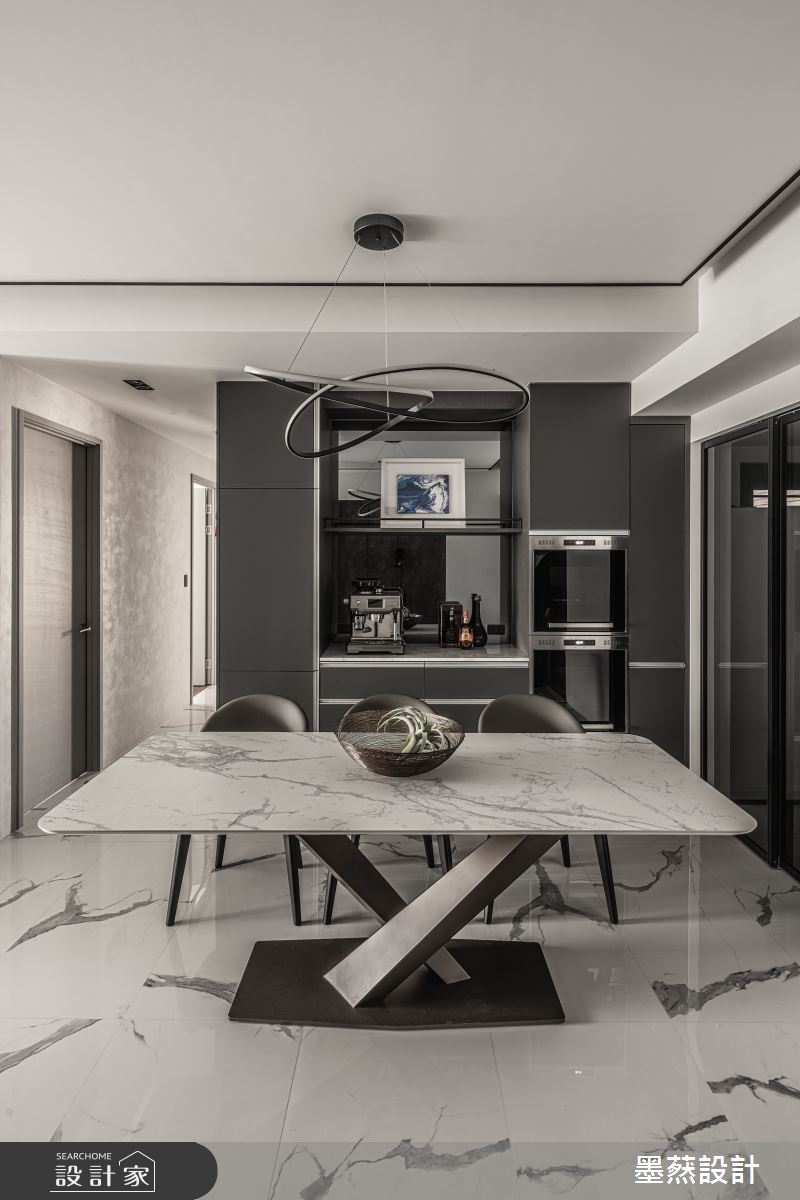 35坪新成屋(5年以下)＿現代風餐廳案例圖片＿墨䔳設計/墨璞情境＿墨䔳_雙橡園1812之3
