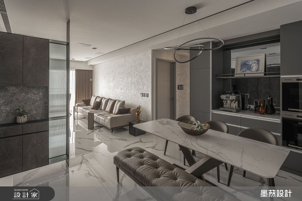 35坪新成屋(5年以下)＿現代風餐廳案例圖片＿墨䔳設計/墨璞情境＿墨䔳_雙橡園1812之2