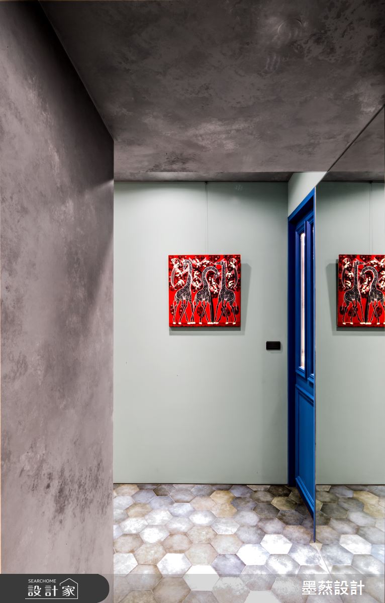 27坪新成屋(5年以下)＿現代風玄關案例圖片＿墨䔳設計/墨璞情境＿墨䔳_聯上V1之2