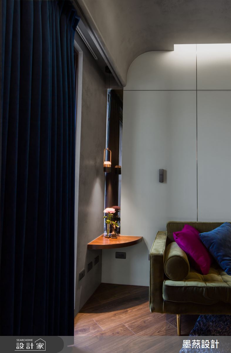 27坪新成屋(5年以下)＿現代風客廳案例圖片＿墨䔳設計/墨璞情境＿墨䔳_聯上V1之5