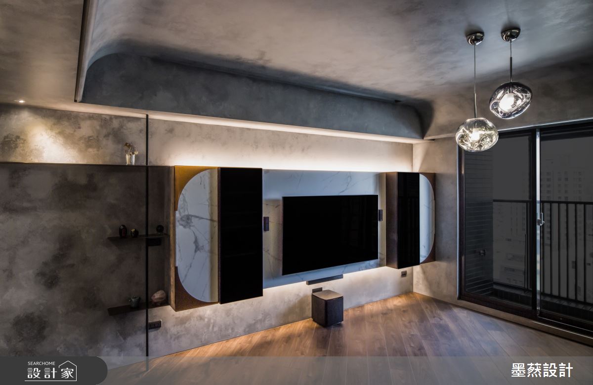 27坪新成屋(5年以下)＿現代風客廳案例圖片＿墨䔳設計/墨璞情境＿墨䔳_聯上V1之9