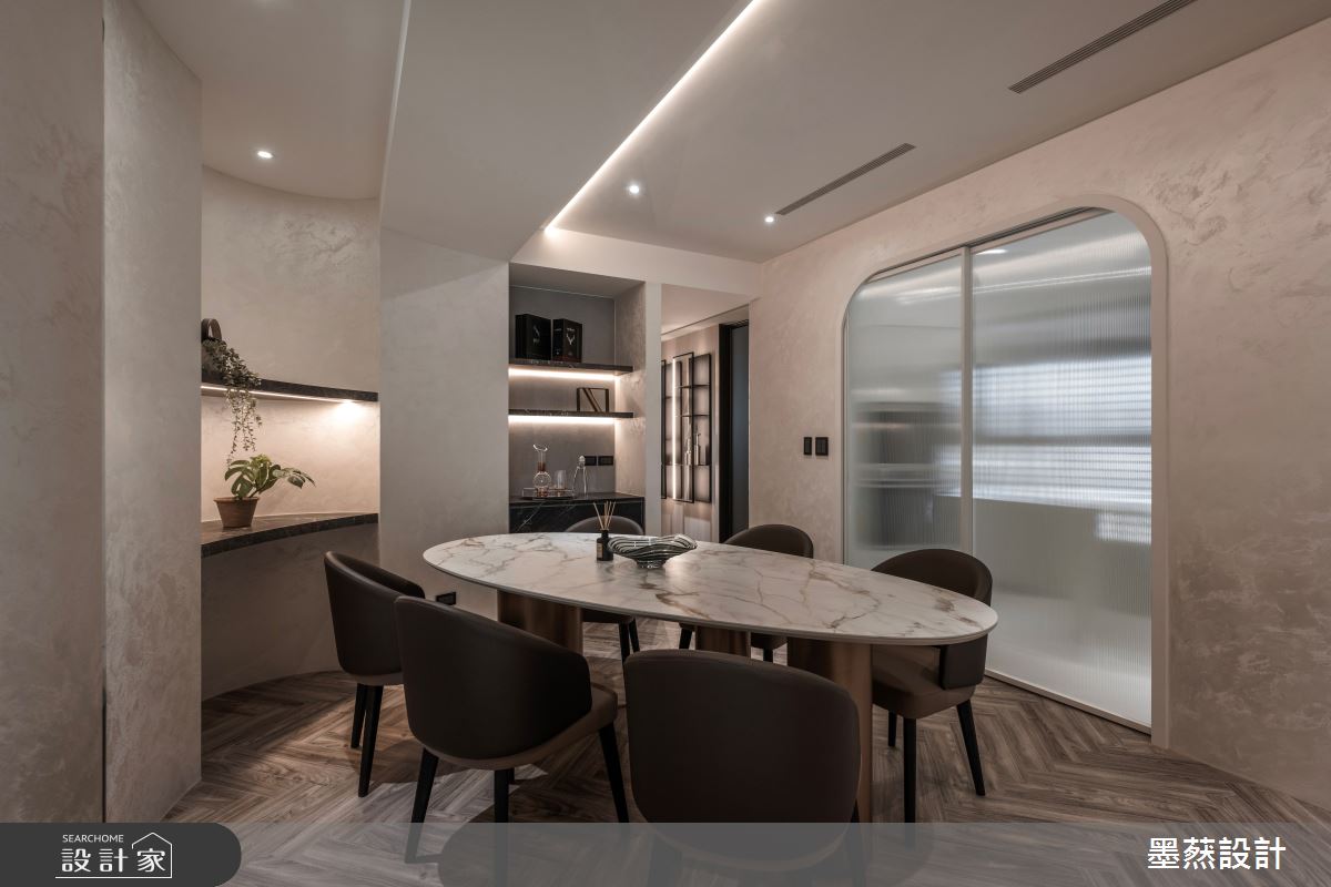 40坪新成屋(5年以下)＿現代風餐廳案例圖片＿墨䔳設計/墨璞情境＿墨䔳_太子咸亨之8
