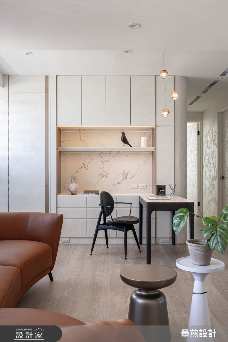 28坪新成屋(5年以下)＿現代風客廳案例圖片＿墨䔳設計/墨璞情境＿墨䔳_陸府觀森之9