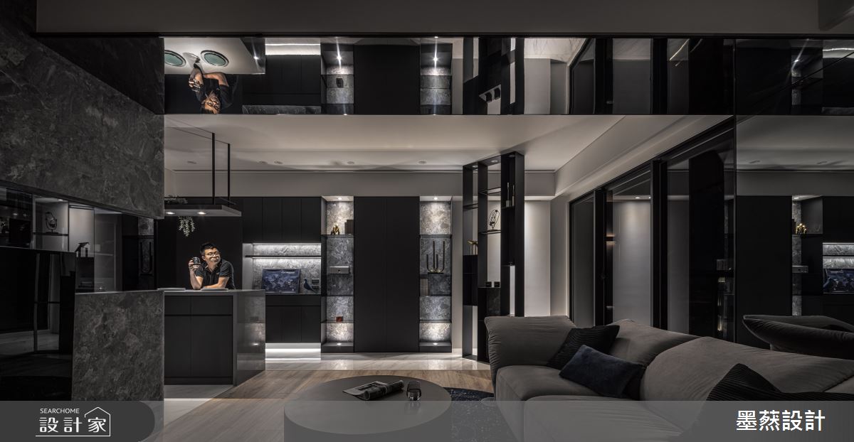 22坪新成屋(5年以下)＿現代風客廳案例圖片＿墨䔳設計/墨璞情境＿墨䔳_雙橡園S1之6