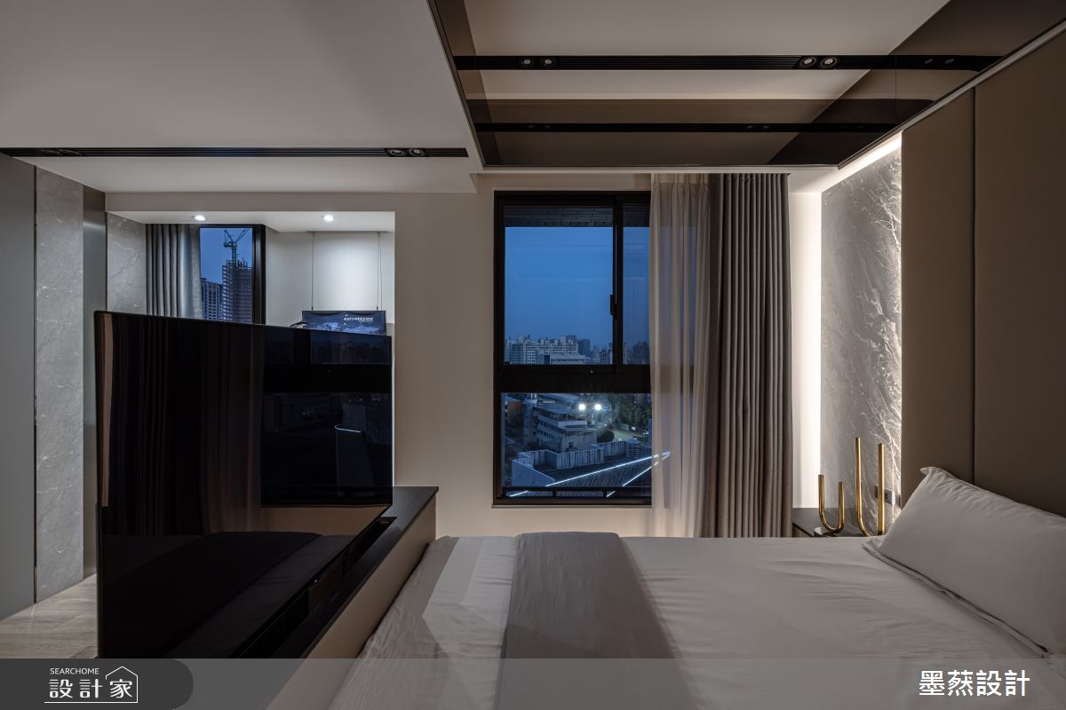 22坪新成屋(5年以下)＿現代風臥室案例圖片＿墨䔳設計/墨璞情境＿墨䔳_雙橡園S1之14