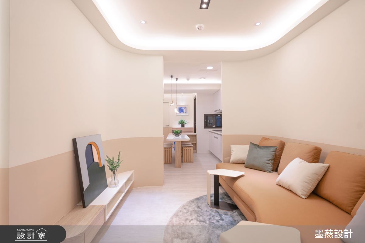 20坪新成屋(5年以下)＿北歐風客廳案例圖片＿墨䔳設計/墨璞情境＿墨䔳_博識之5