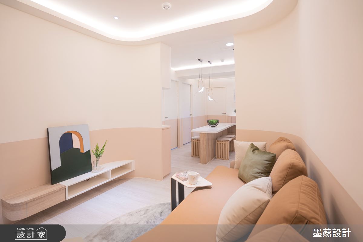 20坪新成屋(5年以下)＿北歐風客廳案例圖片＿墨䔳設計/墨璞情境＿墨䔳_博識之6