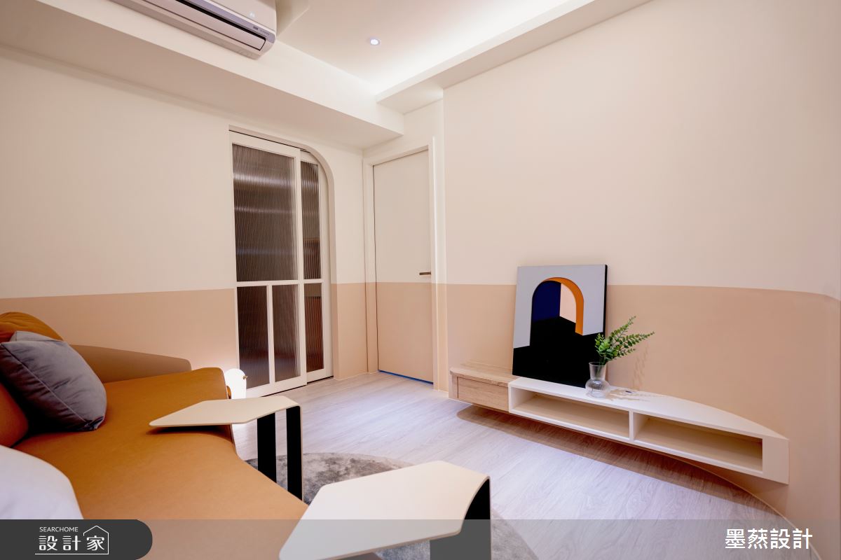 20坪新成屋(5年以下)＿北歐風客廳案例圖片＿墨䔳設計/墨璞情境＿墨䔳_博識之7