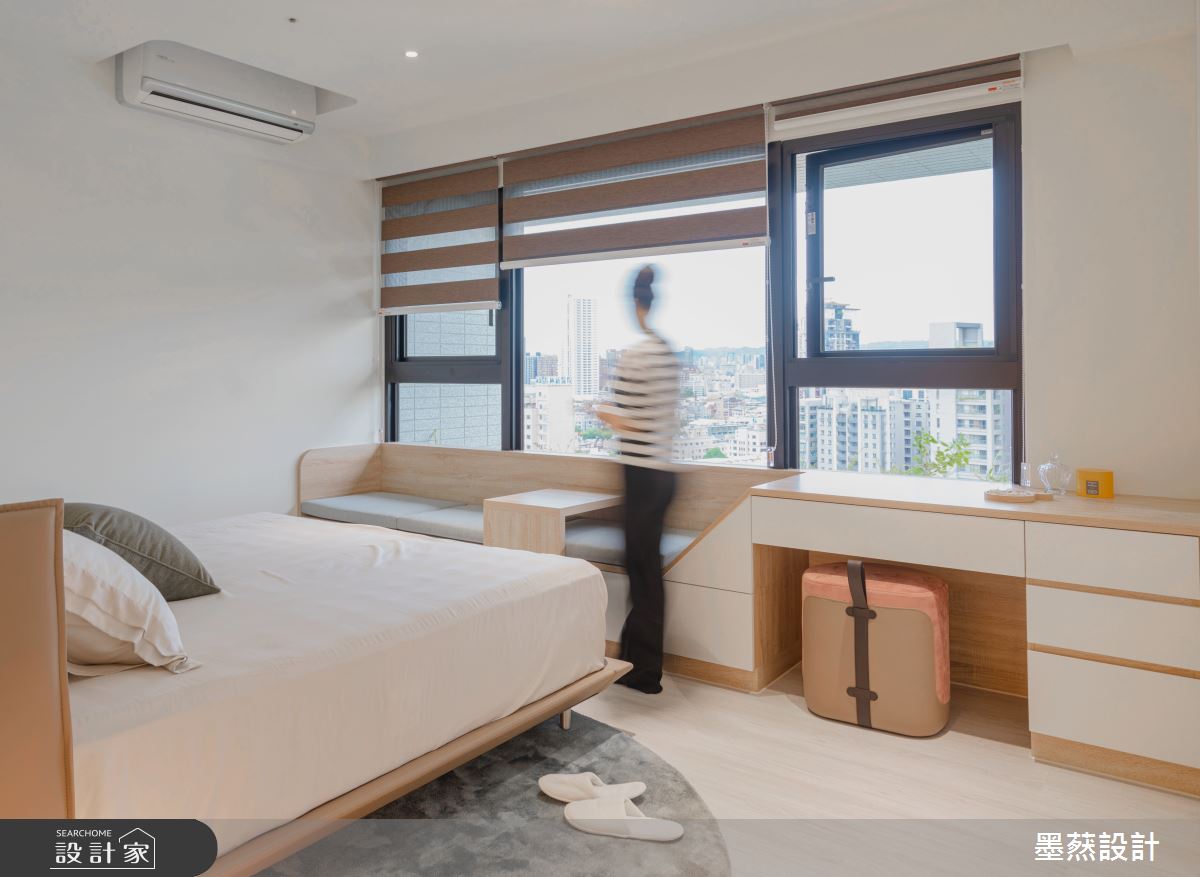 20坪新成屋(5年以下)＿北歐風臥室臥榻案例圖片＿墨䔳設計/墨璞情境＿墨䔳_博識之94